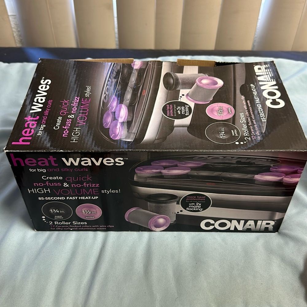 Con air heat rollers